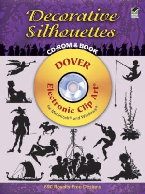 Decorative Silhouettes Dover Electronic Clip Art for Macintosh and Windows