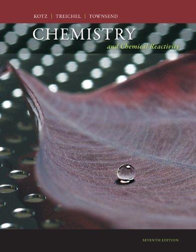 Student Solutions Manual for Kotz/Treichel/Townsend's Chemistry and Chemical Reactivity, 7th