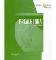 Student Solutions Manual for McKeague's Prealgebra, 6th