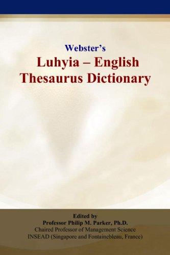 Webster's Luhyia - English Thesaurus Dictionary
