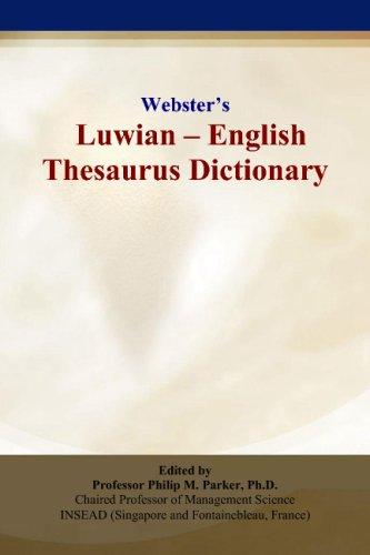 Webster's Luwian - English Thesaurus Dictionary