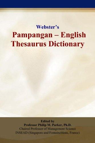 Webster's Pampangan - English Thesaurus Dictionary