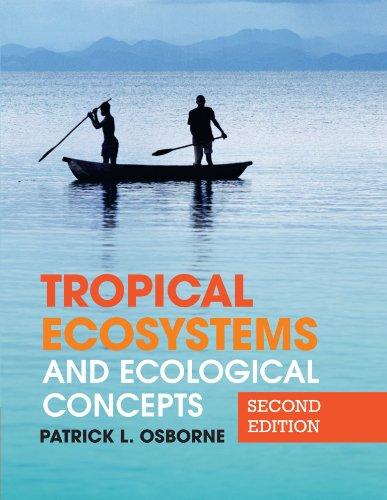 Tropical Ecosystems and Ecological Concepts