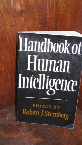 Handbook of Human Intelligence