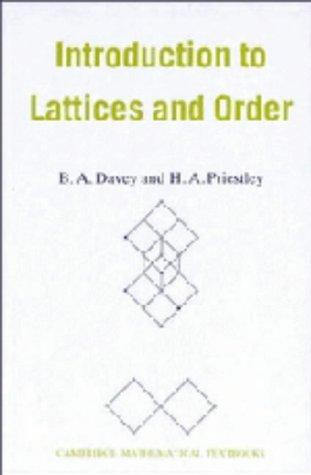 Introduction to Lattices and Order