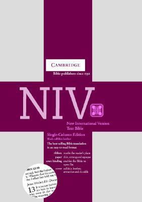 New International Version Bible Single-Column Text Edition