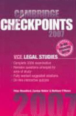 Legal Studies 2007