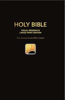 New American Standard Bible, World's Visual Reference System, Burgundy Cordovan Leathersoft 