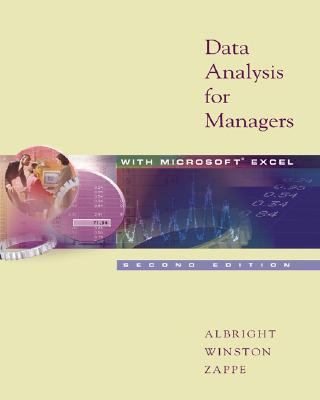 Data Analysis for Managers With Microsoft Excel With Infotrac