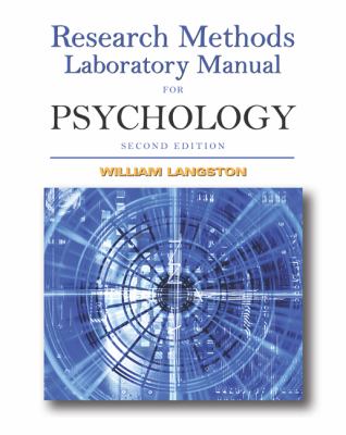 Research Methods Laboratory Manual For Psychology With Infotrac) 