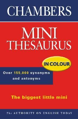 Chambers Mini Thesaurus In Colour