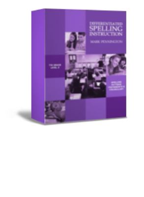 Differentiated Spelling Patterns : 7th Grade (Level D)