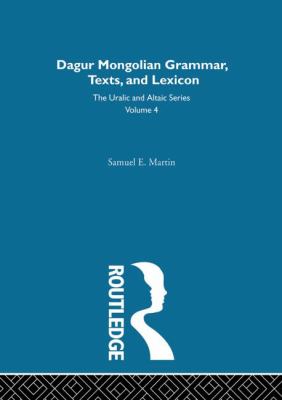 Dagur Mongolian (Uralic and Altaic)