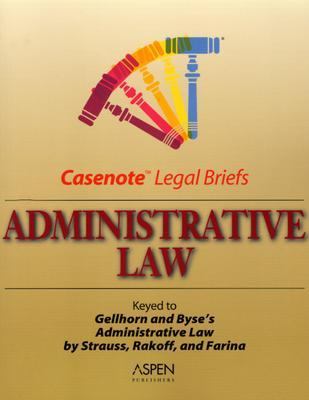 Administrative Law Gellhorn, Strauss