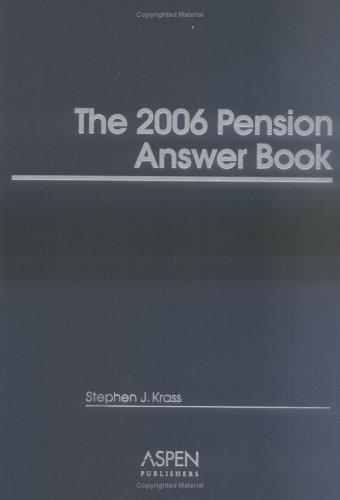 The 2006 Pension Answer Book (Pension Answer Book)