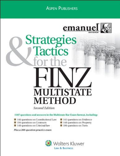 Strategies & Tactics for FINZ Multistate Method, Second Edition