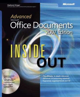 Advanced Microsoft Office Documents 2007 Edition Inside Out 