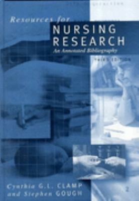 Resources for Nursing Research An Annotated Bibliography