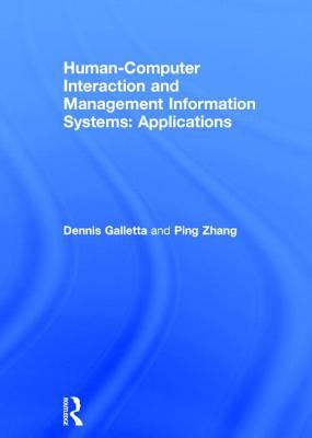 Human-computer Interaction and Management Information Systems Applications