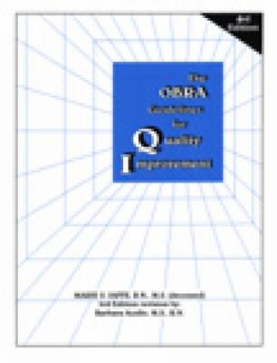 Obra Guidelines for Quality Improvement