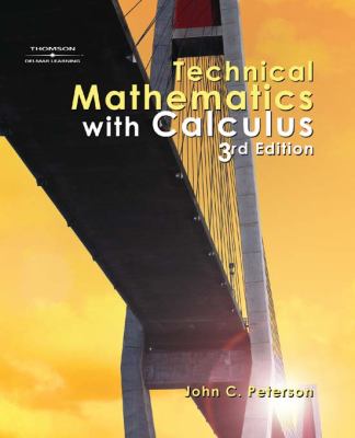 Technical Mathematics With Calculus