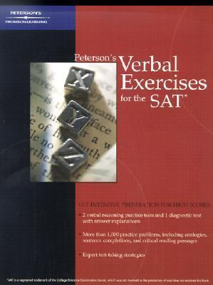 Peterson's Verbal Exercises for the Sat