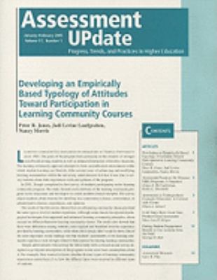 Assessment Update Progress, Trends, And Practices In Higher Education, January-February 2005