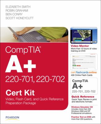 CompTIA A+ 220-701 and 220-702 Cert Kit: Video, Flash Card and Quick Reference Preparation Package (Cert Kits)