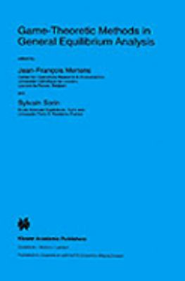 Game-Theoretic Methods in General Equilibrium Analysis
