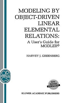 Modeling by Object-Driven Linear Elemental Relations A User's Guide for Modler