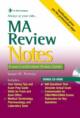 MA Review Notes: Exam Certification Pocket Guide (Exam Certification Pocket Guides)