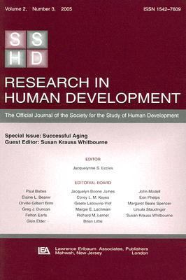 Successful Aging A Special Issue of Research in Human Development