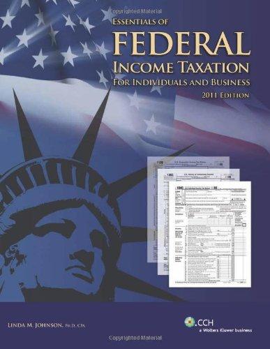 Essentials of Federal Income Taxation For Individuals and Business w/ 2012 U.S. Master Tax Guide