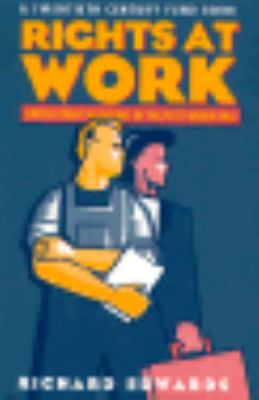 Rights at Work Employment Relations in the Post-Union Era