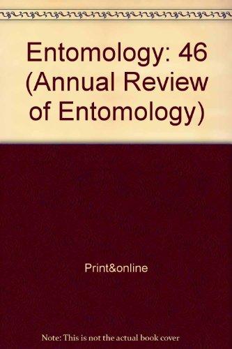 Annual Review of Entomology: 2001