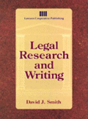 Legal Research and Writing