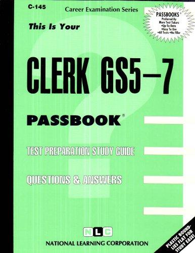 Clerk GS5-7(Passbooks) (C145)