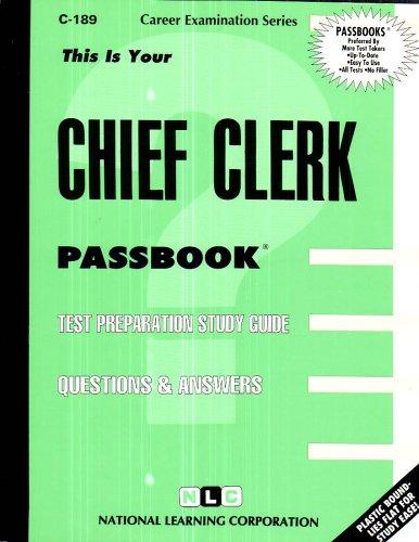 Chief Clerk(Passbooks)