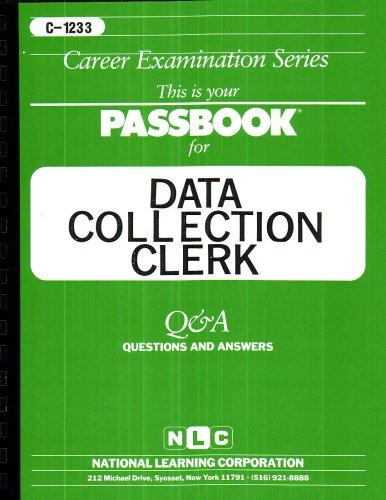 Data Collection Clerk(Passbooks) (Career Examination, C1233)