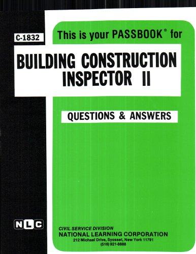 Building Construction Inspector II(Passbooks)