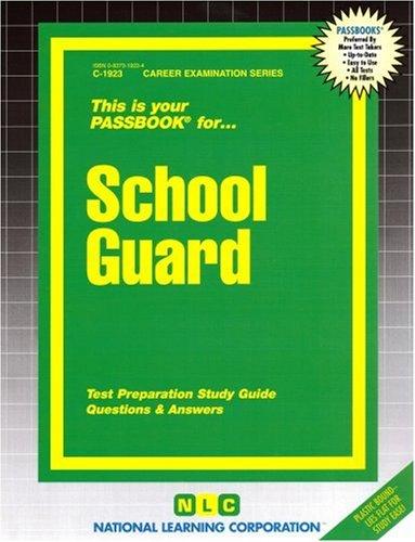 School Guard (Safety Agent)(Passbooks)