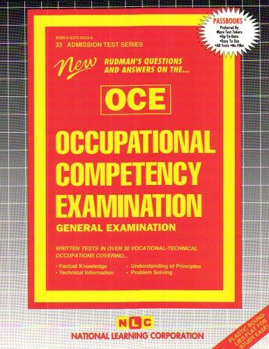 Occupational Competency Examination-General Examination (Admission Test Series)