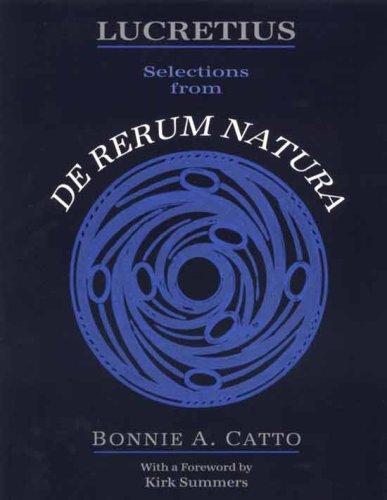 Lucretius : Selections from De Rerum Natura