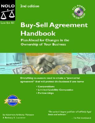 Buy-Sell Agreement Handbook Plan Ahead for Changes in the Ownership of Your Business