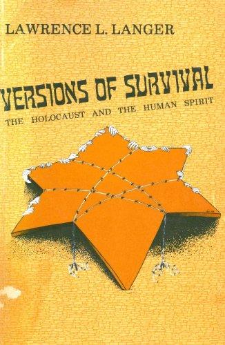 Versions of Survival (Modern Jewish Literature and Culture)