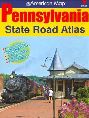 American Map Pennsylvania State Road Atlas 