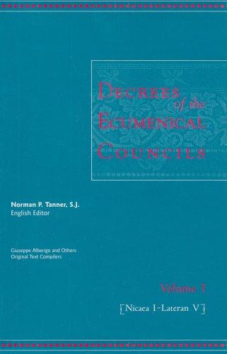 Decrees of the Ecumenical Councils 2 Volume Set