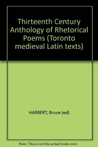 Thirteenth-Century Anthology of Rhetorical Poems