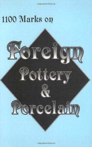 1100 Marks on Foreign Pottery & Porcelain