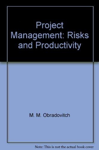 Project management: Risks and productivity